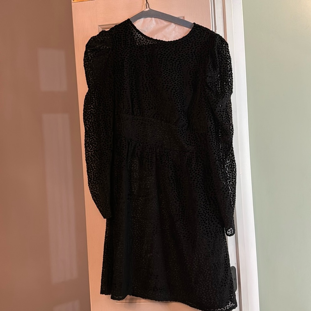 Brand new express new years dress. Open back with button